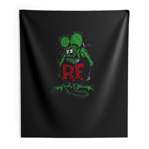 Rat Fink Ratfink Distressed Indoor Wall Tapestry