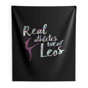 Real Athletes Wear Leos Indoor Wall Tapestry