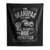Real Grandpas Ride Motorcycle Indoor Wall Tapestry