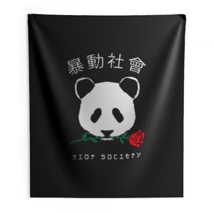 Riot Society Panda Indoor Wall Tapestry