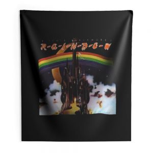 Ritchie Blackmores Rainbow Band Indoor Wall Tapestry