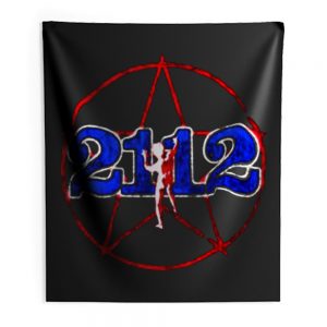 Rush 2112 Tour 1976 Brand New Authentic Rock Indoor Wall Tapestry