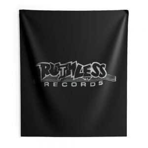 Ruthless Records Logo Indoor Wall Tapestry