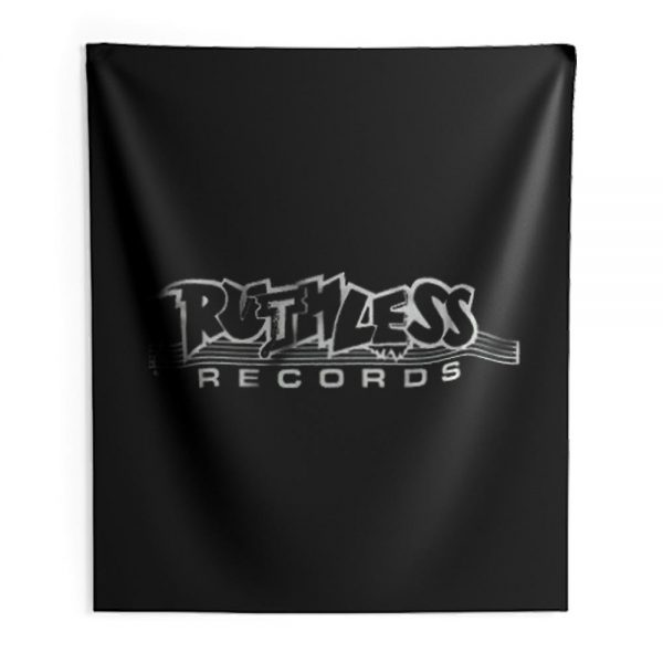 Ruthless Records Logo Indoor Wall Tapestry