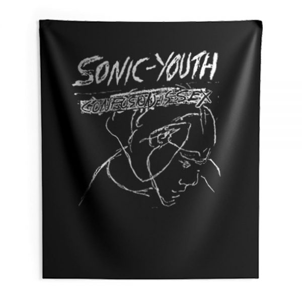 SONIC YOUTH CONFUSION IS SEX Indoor Wall Tapestry