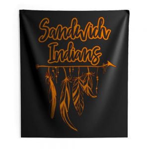 Sandwich Indians Indoor Wall Tapestry