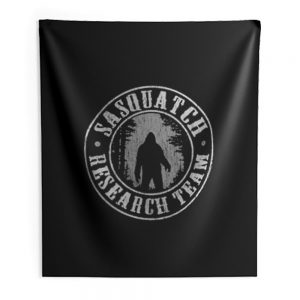 Sasquatch Research Team Indoor Wall Tapestry