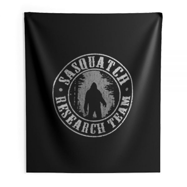 Sasquatch Research Team Indoor Wall Tapestry