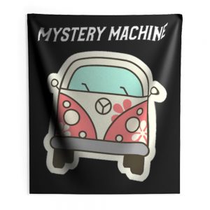 Scooby Doo Mystery Machine Car Indoor Wall Tapestry
