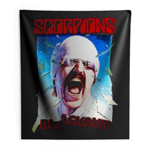 Scorpions Blackout Indoor Wall Tapestry