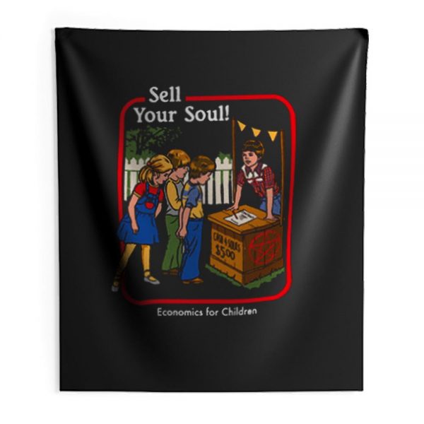 Sell Your Soul Indoor Wall Tapestry