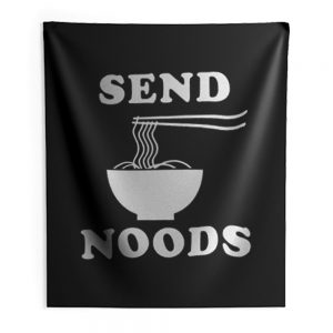 Send Noods Indoor Wall Tapestry