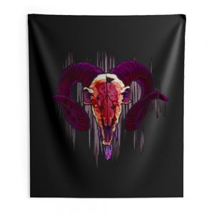 Seriously Strange Ram Indoor Wall Tapestry