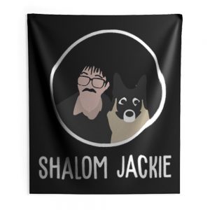 Shalom Jackie Doggie Lover Indoor Wall Tapestry