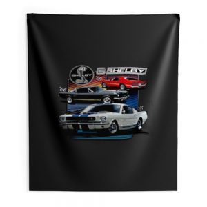 Shelby 69 Ford 65 Cobra Classic Vintage 1966 Muscle Cars Cars And Trucks Indoor Wall Tapestry