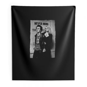 Sid Vicious And Nancy Rock N Roll Indoor Wall Tapestry