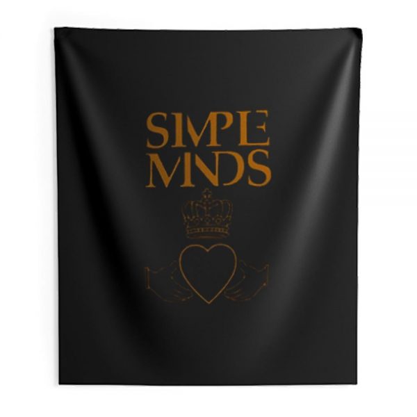 Simple Minds Band Indoor Wall Tapestry