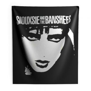 Siouxsie And The Banshees Band Indoor Wall Tapestry