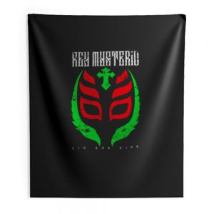 Six One Nine Rey Mysterio Wrestling Champion Indoor Wall Tapestry