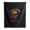 Skull Autism Warrior Fighting For My Son Indoor Wall Tapestry