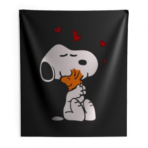 Snoopy and Woodstock Indoor Wall Tapestry