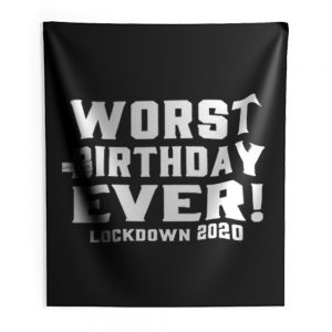 Social Distancing Quarantine 2020 Isolation Birthday Indoor Wall Tapestry