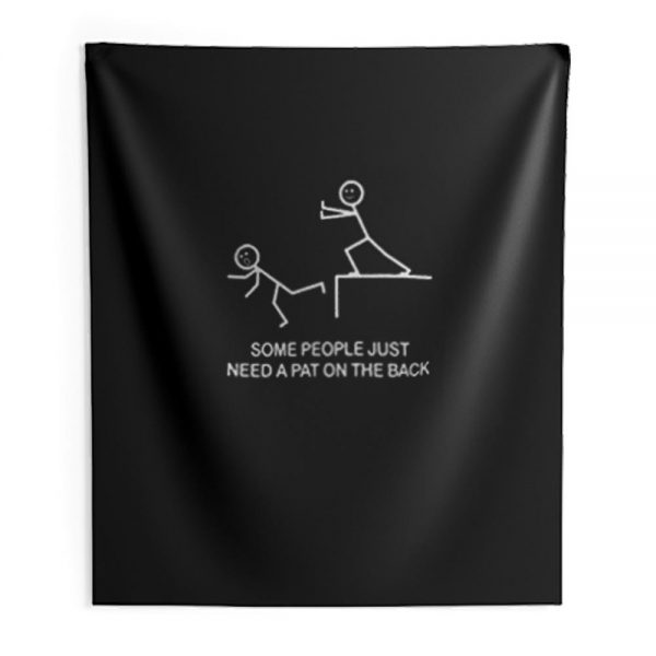 Some People Just Need A Pat Indoor Wall Tapestry