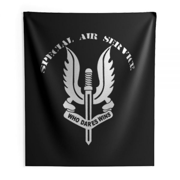 Special Air Service Army SAS Who dares Wins Soldier TV Show Indoor Wall Tapestry