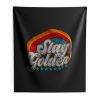 Stay Golden Vintage Indoor Wall Tapestry