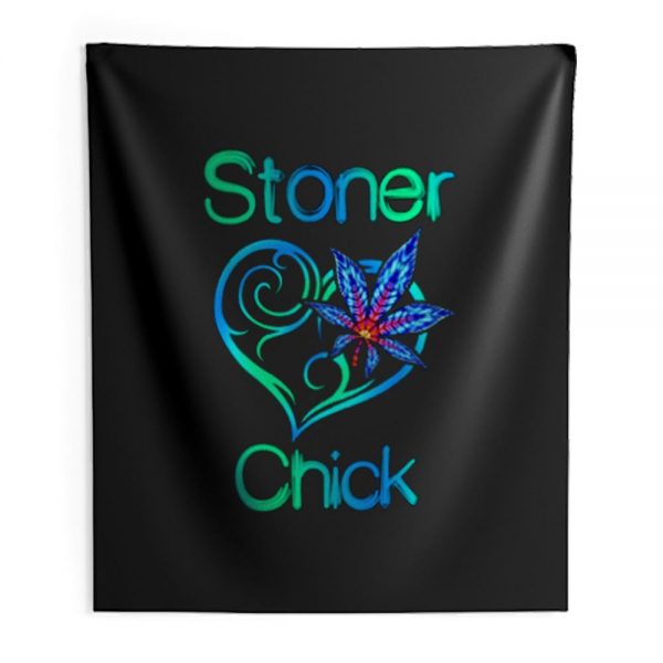 Stoner Chick Indoor Wall Tapestry