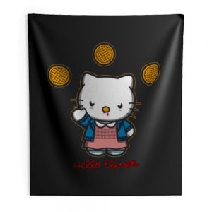 Stranger Things Kitty Indoor Wall Tapestry