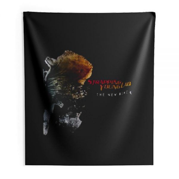 Strapping Young Lad The New Black Band Indoor Wall Tapestry