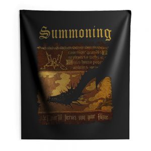 Summoning Let Mortal Heroes Sing Your Fame Indoor Wall Tapestry