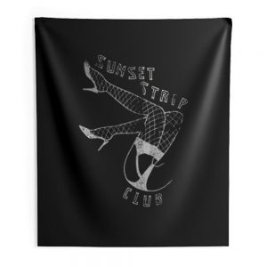 Sunset Strip Club Indoor Wall Tapestry
