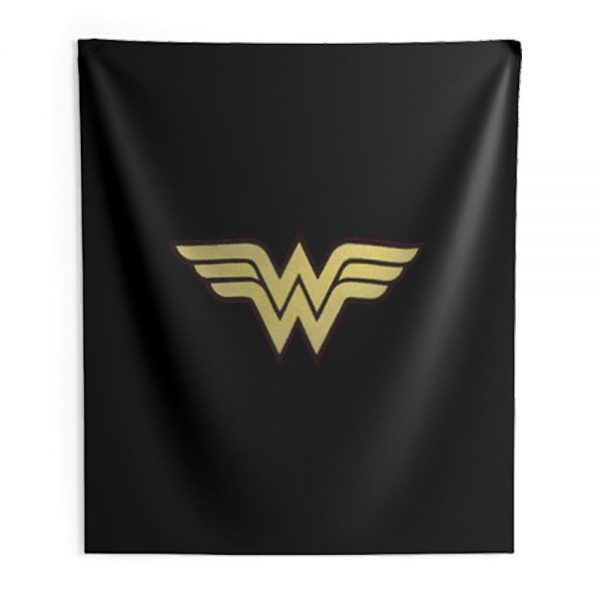 Super Hero Girl Logo Wonder Women Indoor Wall Tapestry