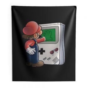 Super Mario Brothers Gameboy Indoor Wall Tapestry