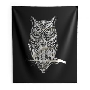 Swag Owl Indoor Wall Tapestry