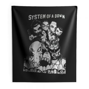 System Of A Down Hard Rock Band Indoor Wall Tapestry