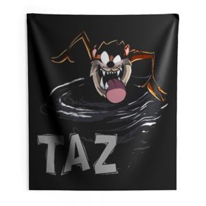 TAZ Tazmania Devil Looney Tunes Classic Cartoon Indoor Wall Tapestry