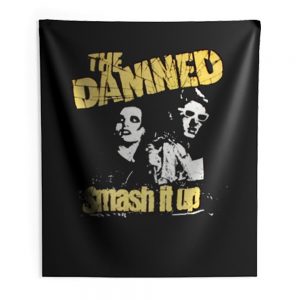 THE DAMNED SMASH IT UP Indoor Wall Tapestry