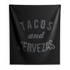 Tacos Cervezas Indoor Wall Tapestry