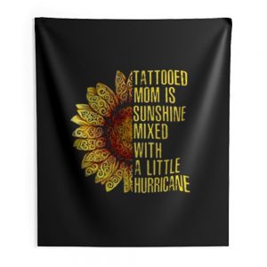 Tatoo Mom Indoor Wall Tapestry