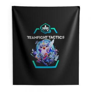 Team Tactics Lol Game Little Tft Indoor Wall Tapestry