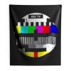 Test Pattern Television Indoor Wall Tapestry