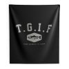 Tgif Fishing Indoor Wall Tapestry