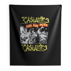 The Casualties Punk Band Indoor Wall Tapestry