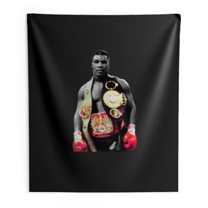 The Champ Tyson Boxing Creed Hip Hop Rap Mma Legend Mike 2pac Indoor Wall Tapestry