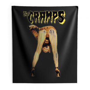 The Cramps Can Your Pussy Do The Dog Indoor Wall Tapestry