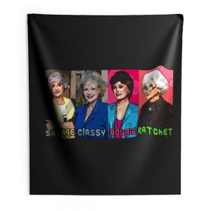 The Golden Girls Savage Indoor Wall Tapestry