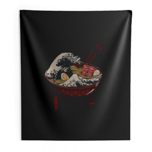 The Great Japanese Ramen Indoor Wall Tapestry
